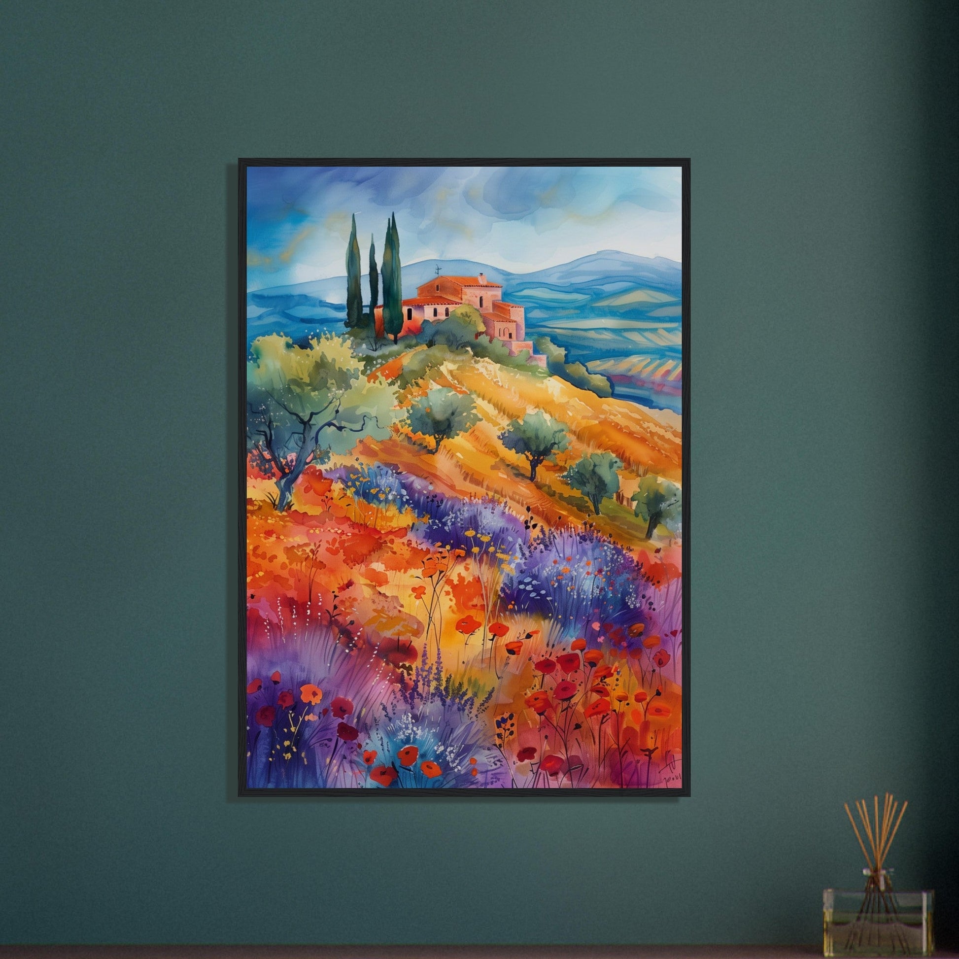 Poster Paysage Provençal ( )