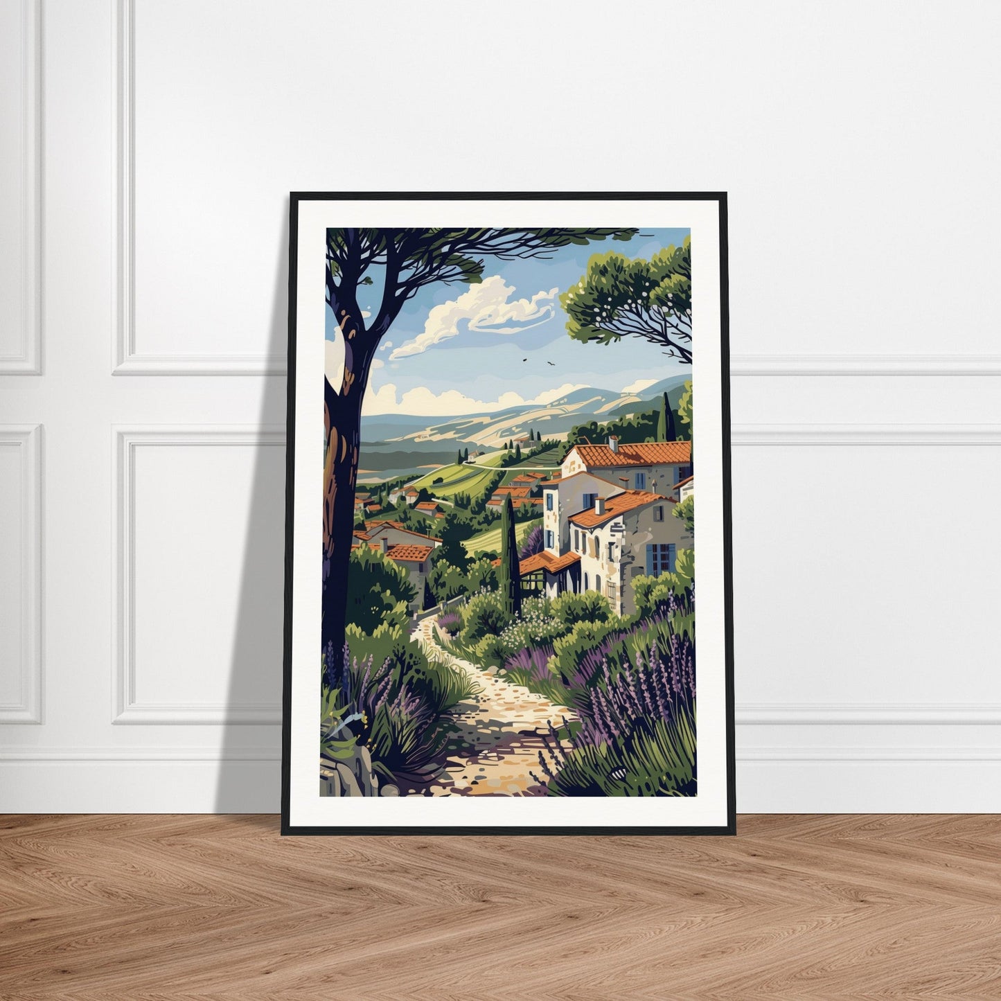 Poster Paysage Provence ( )