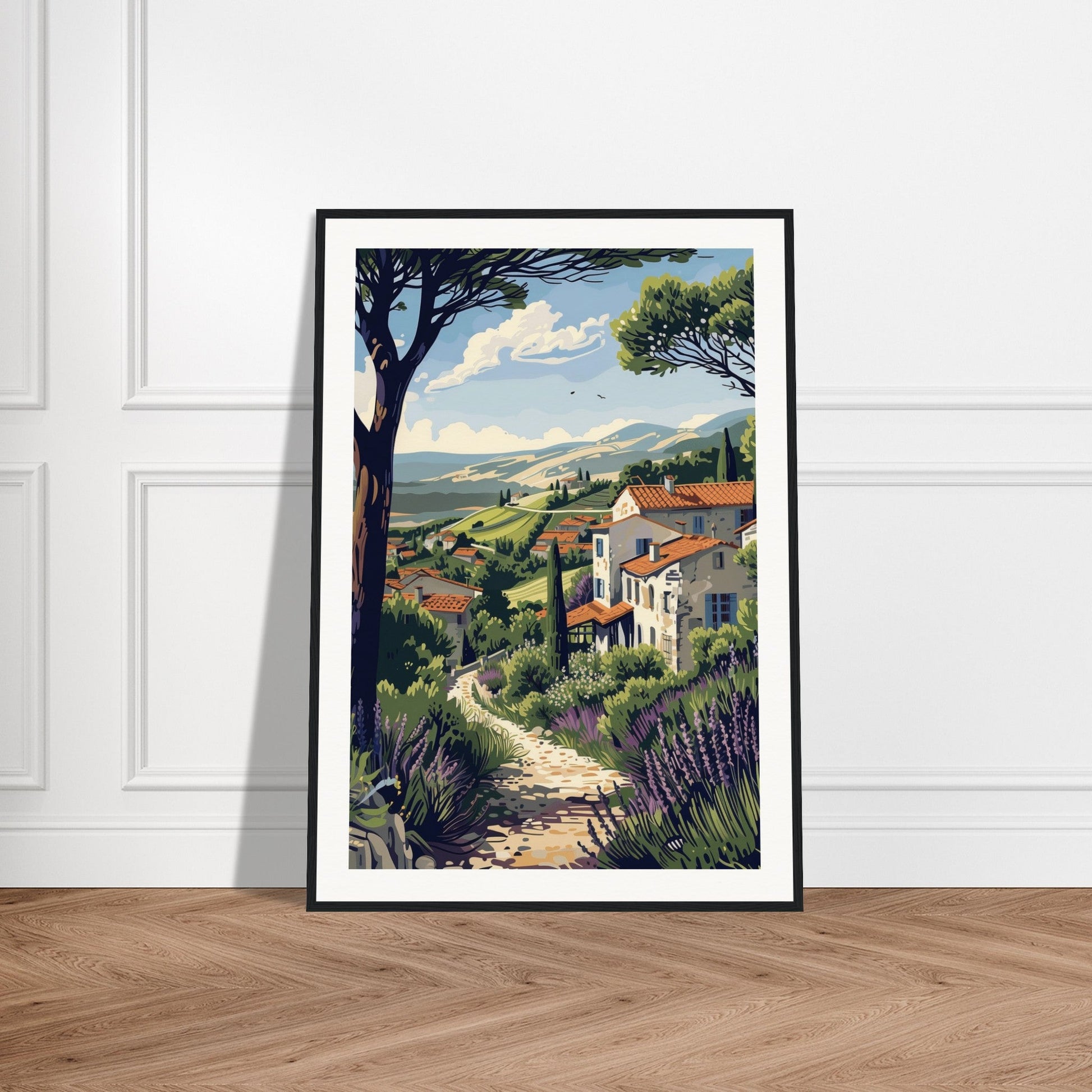 Poster Paysage Provence ( )