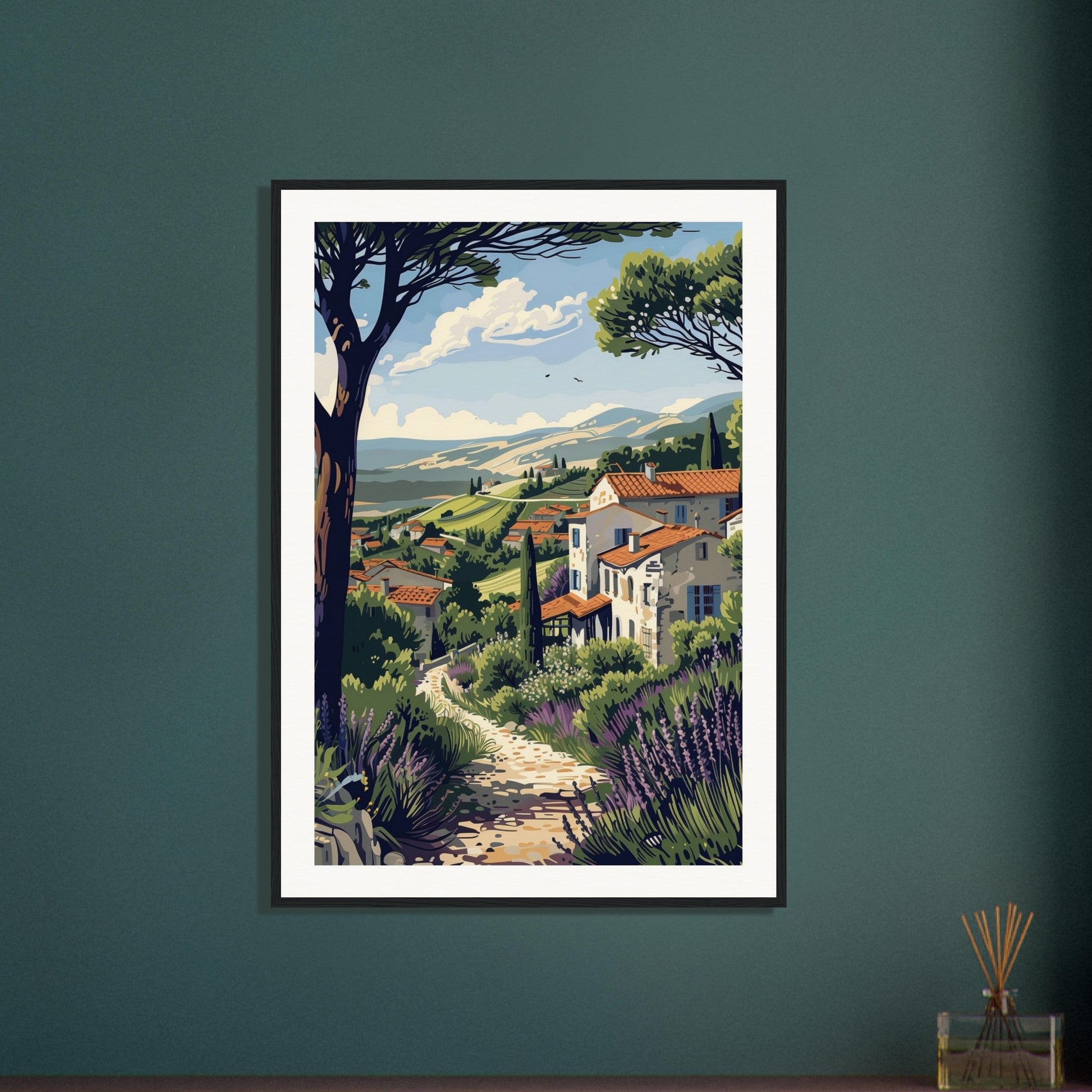 Poster Paysage Provence ( )