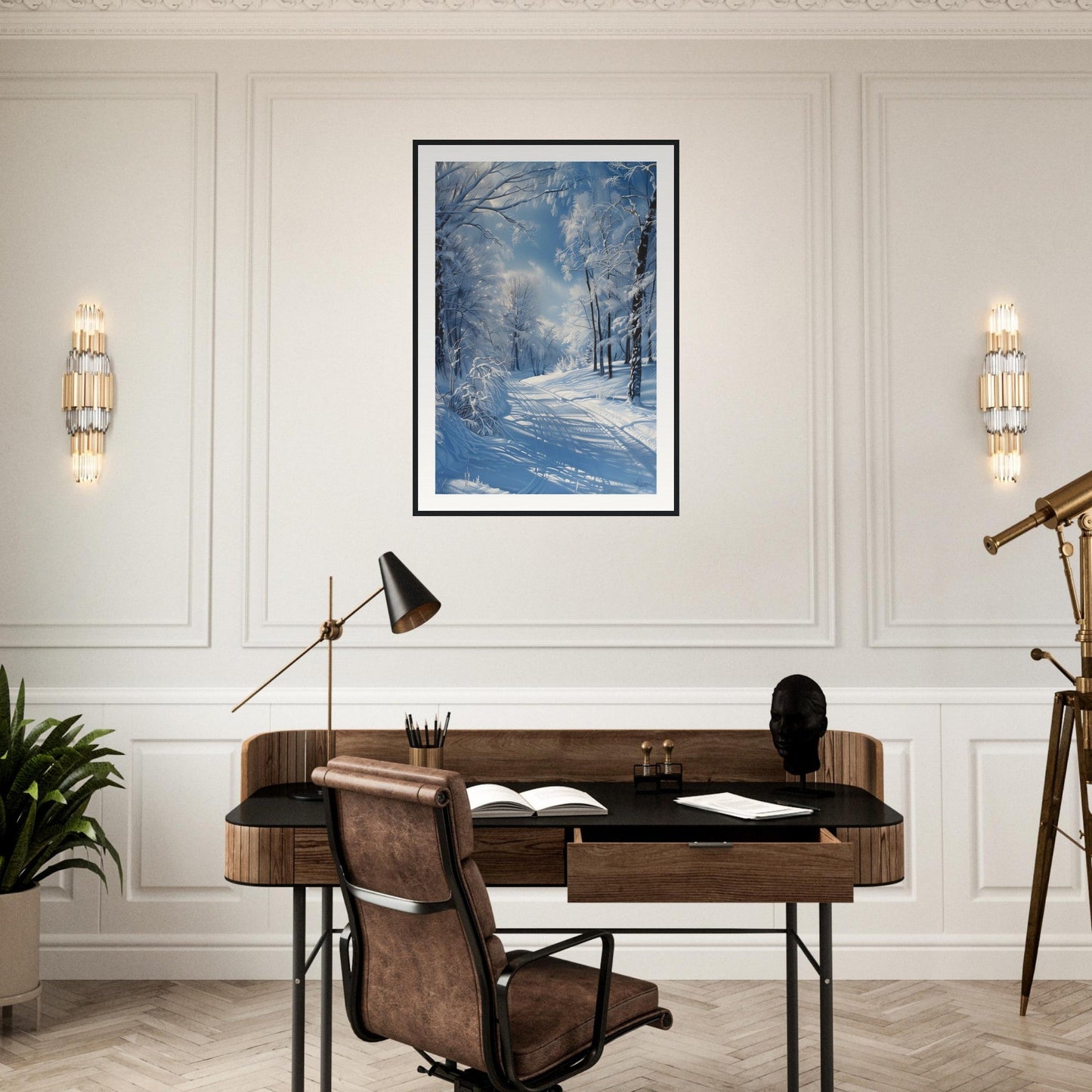 Poster Paysage de Neige ( )