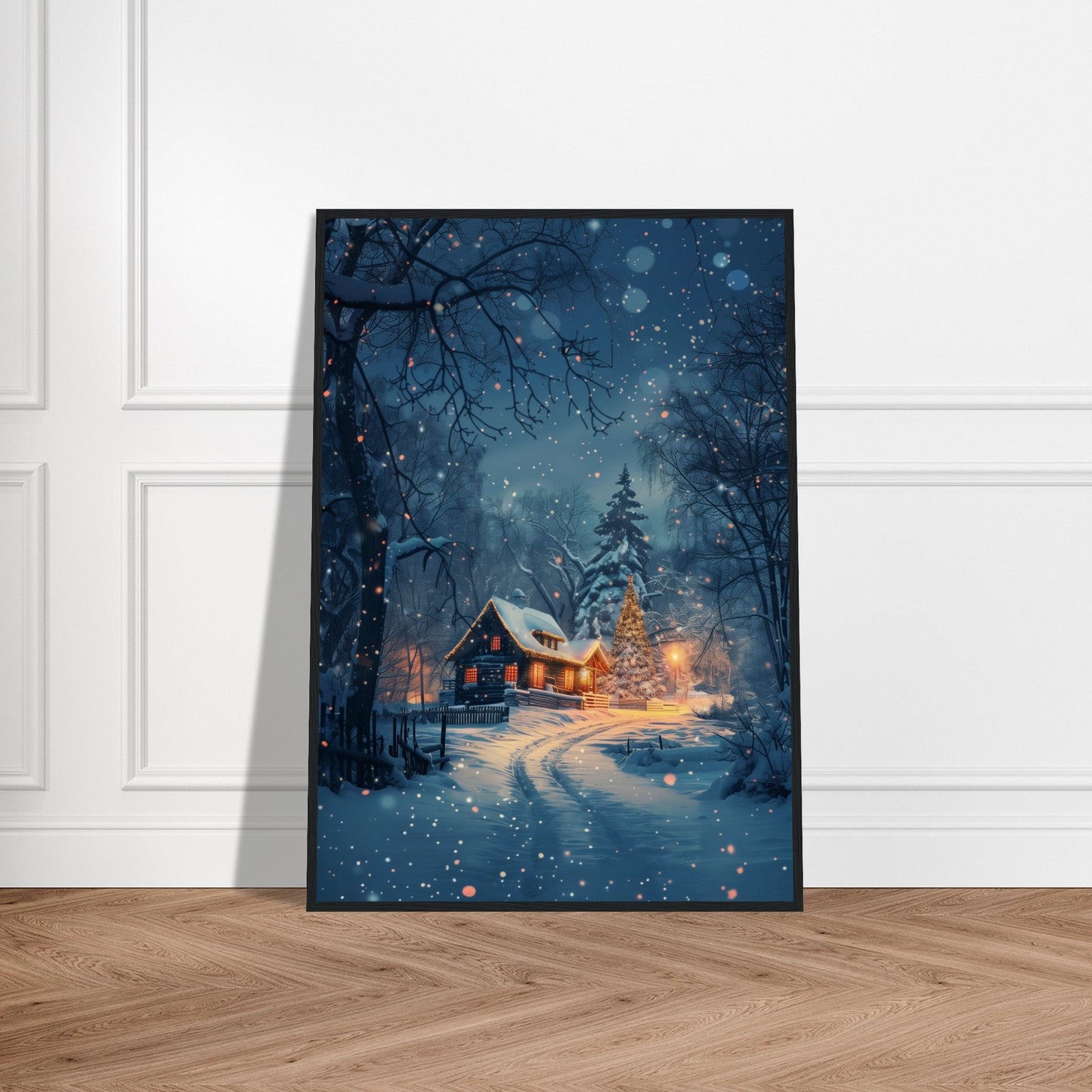 Poster Paysage de Noël ( )