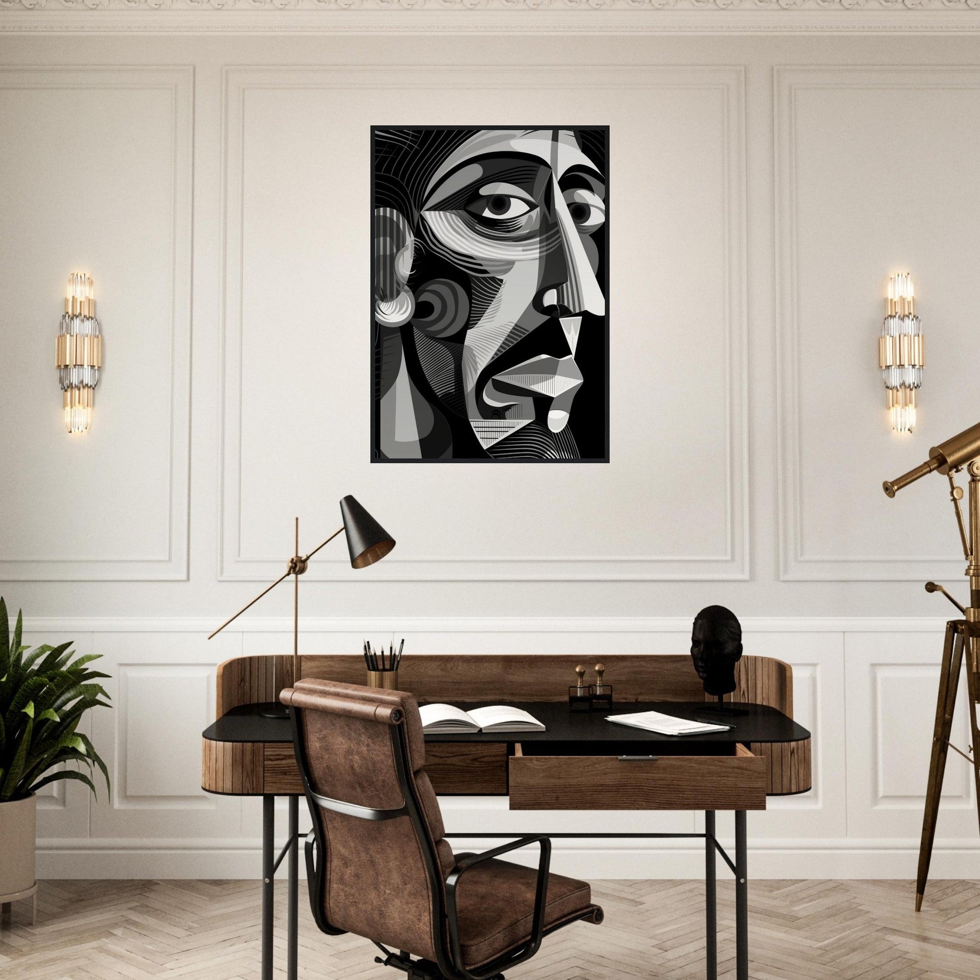 Poster Picasso Noir et Blanc ( )