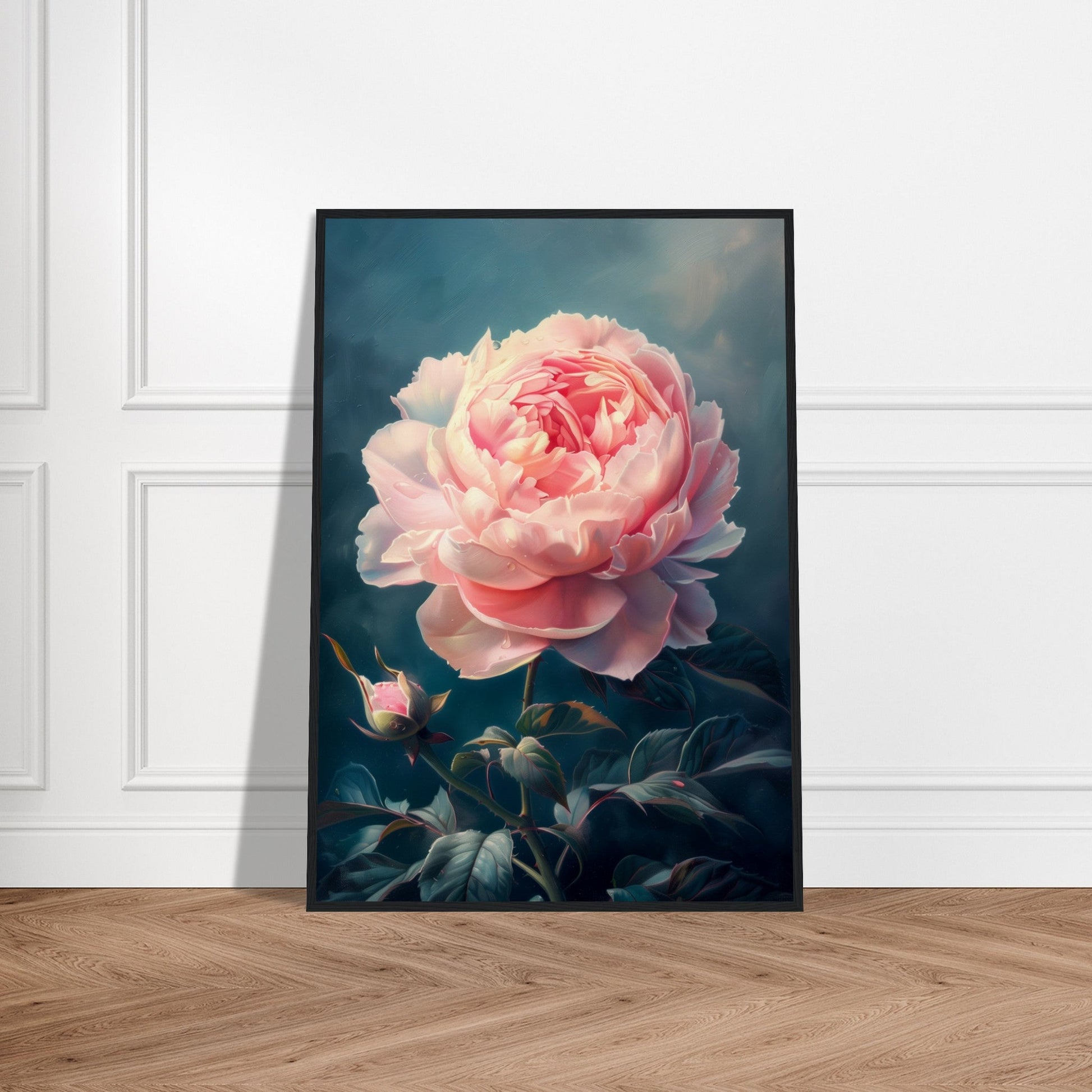 Poster Pivoine Rose ( )