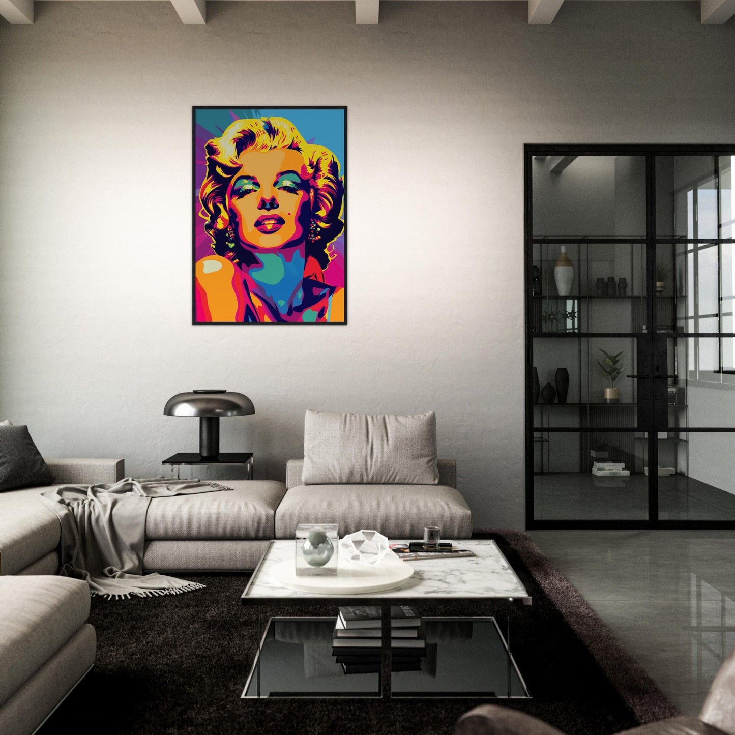 Poster Pop Art Marilyn Monroe ( )