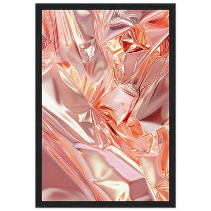 Poster Rose Gold ( 30x45-cm-Bois-noir)