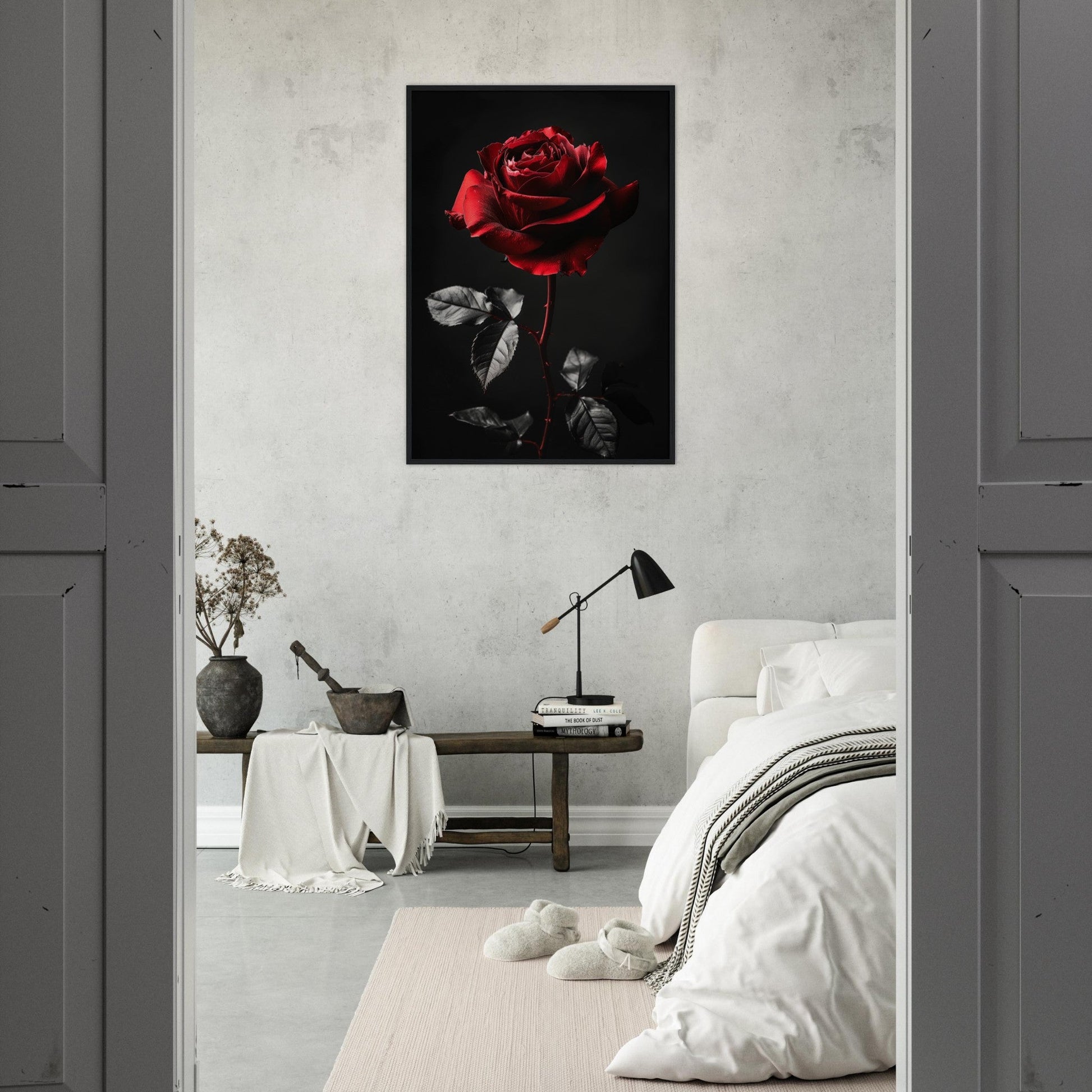 Poster Rose Rouge ( )