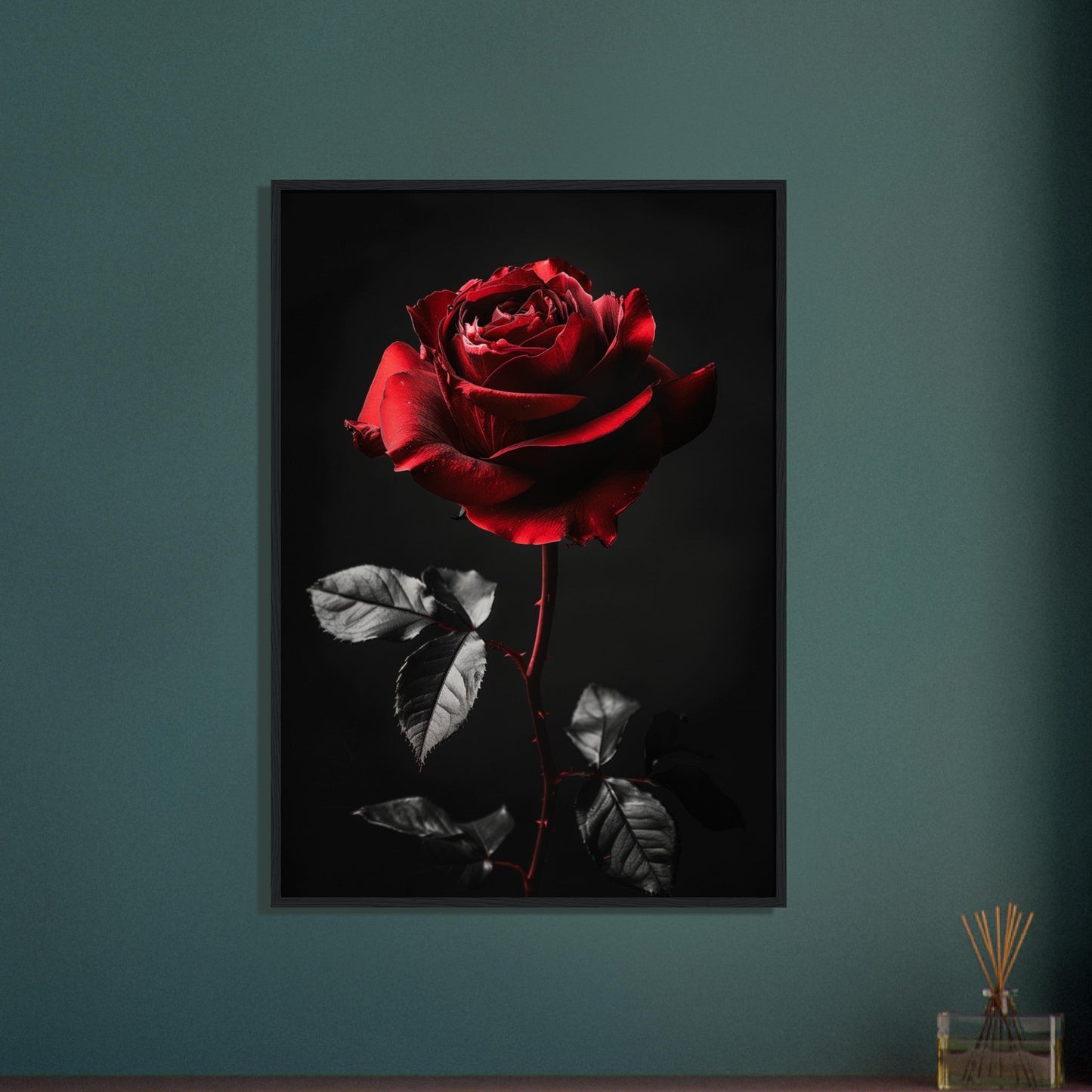 Poster Rose Rouge ( )