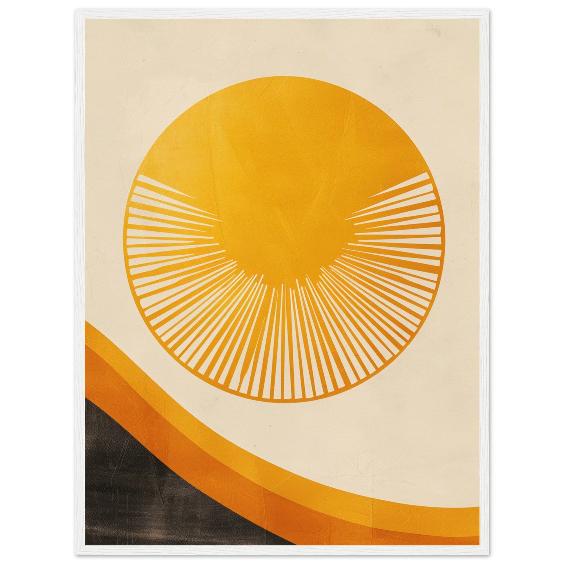 Poster Solar ( 60x80-cm-Bois-blanc)