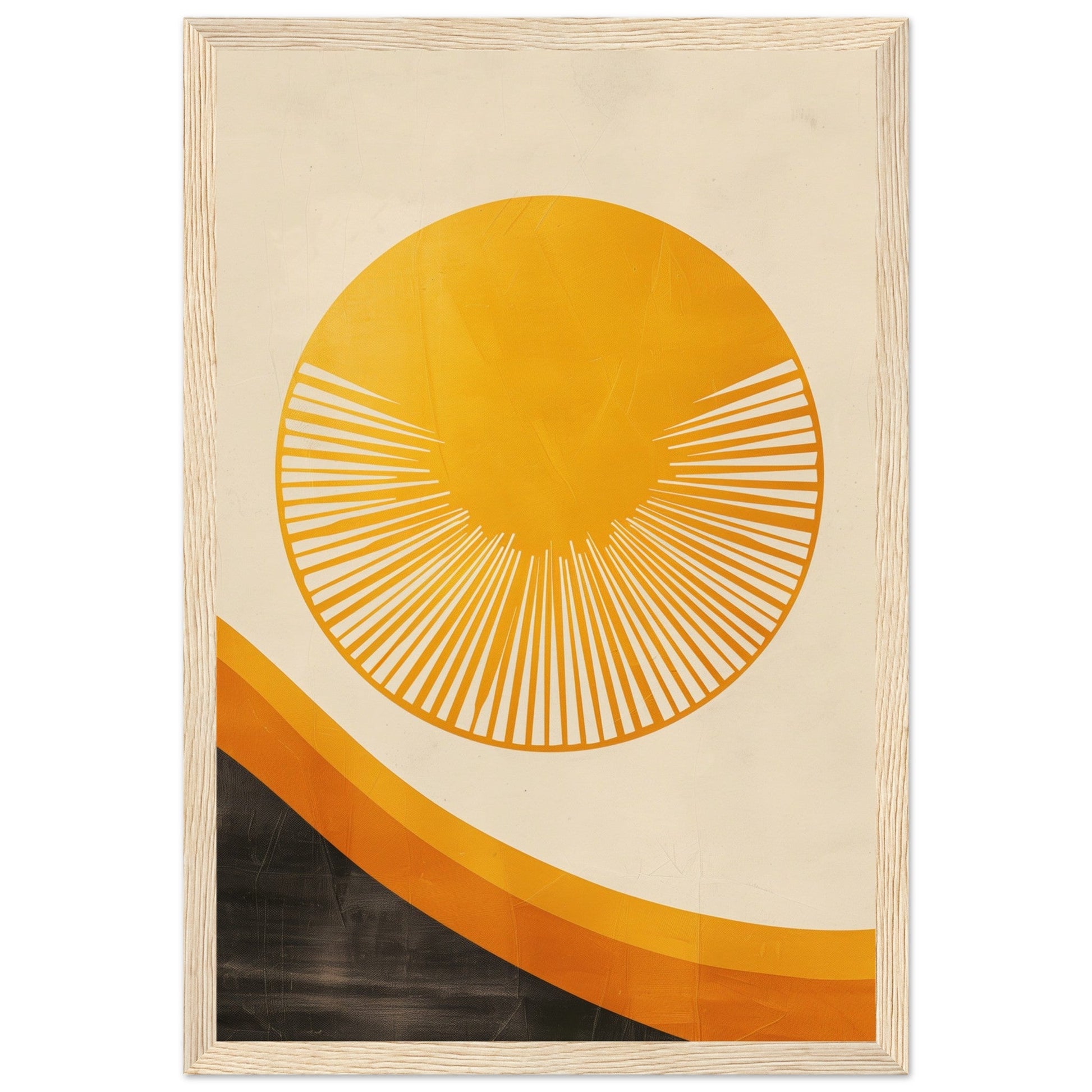 Poster Solar ( 30x45-cm-Bois-clair)