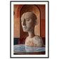 Poster Statue ( 60x90-cm-Bois-noir)