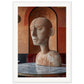 Poster Statue ( 50x70-cm-Bois-blanc)