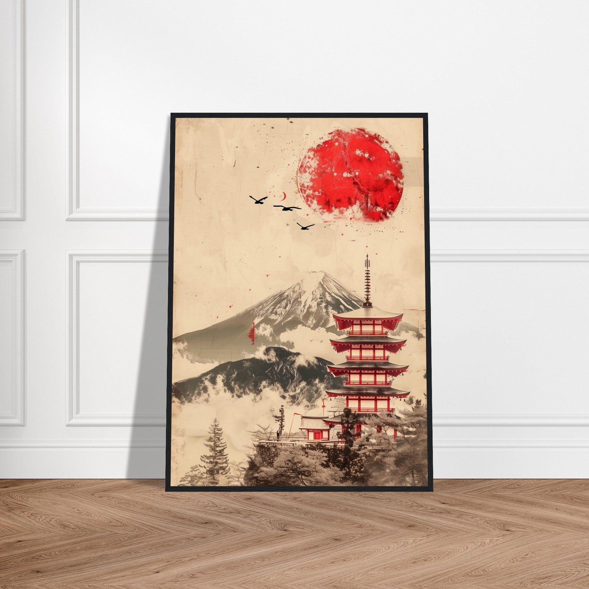 Poster Temple Japonais ( )