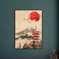 Poster Temple Japonais ( )