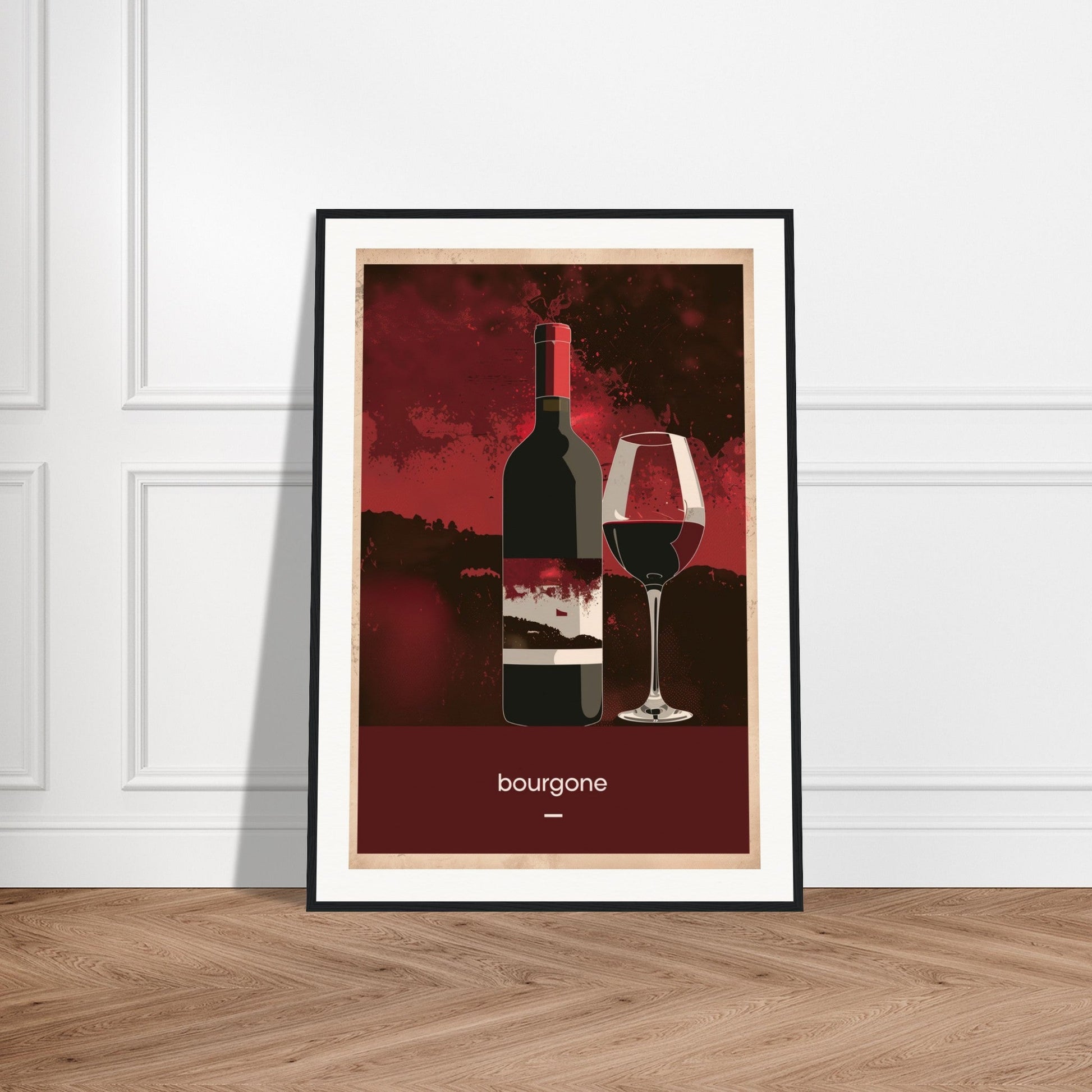 Poster Vin Bourgogne ( )