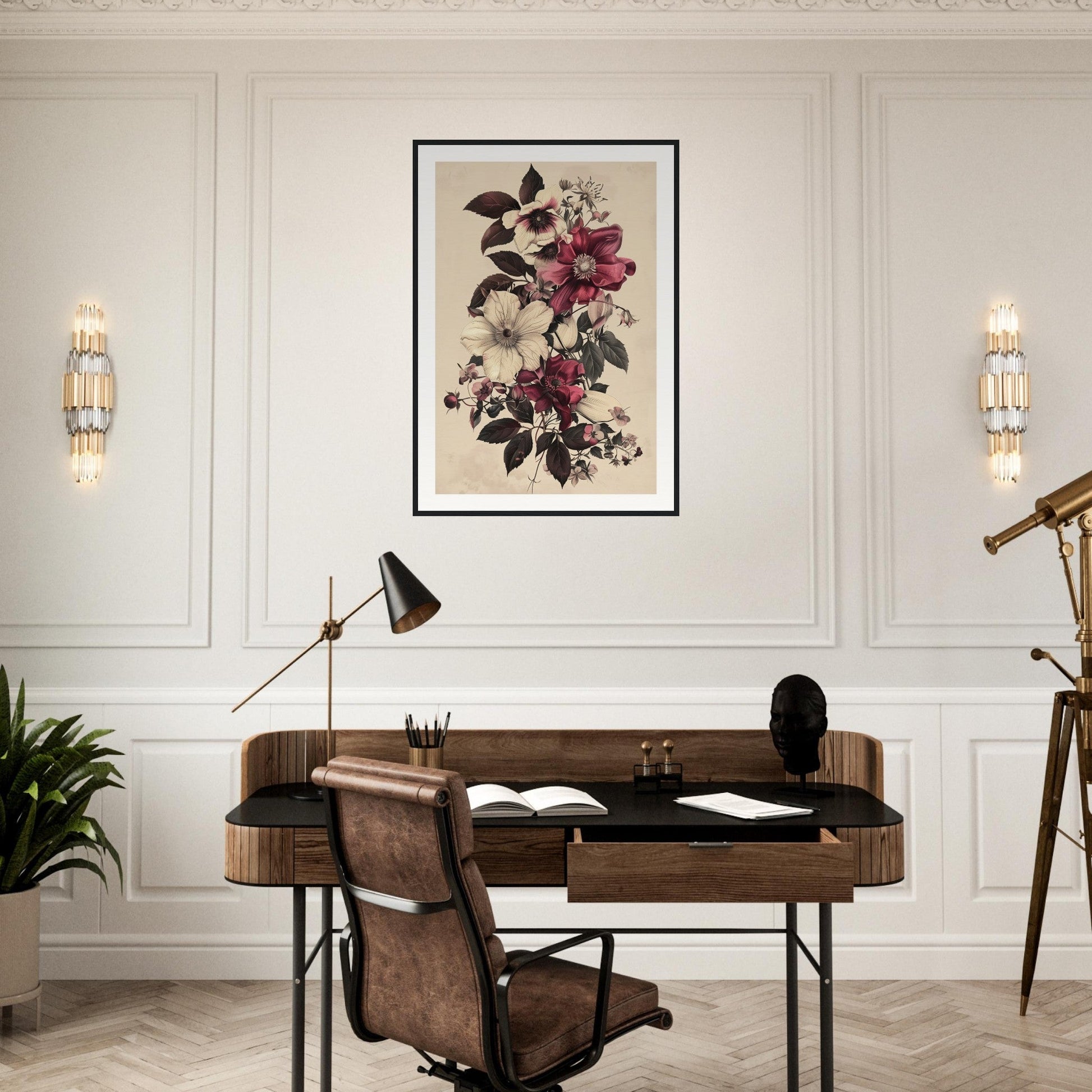 Poster Vintage Flower ( )