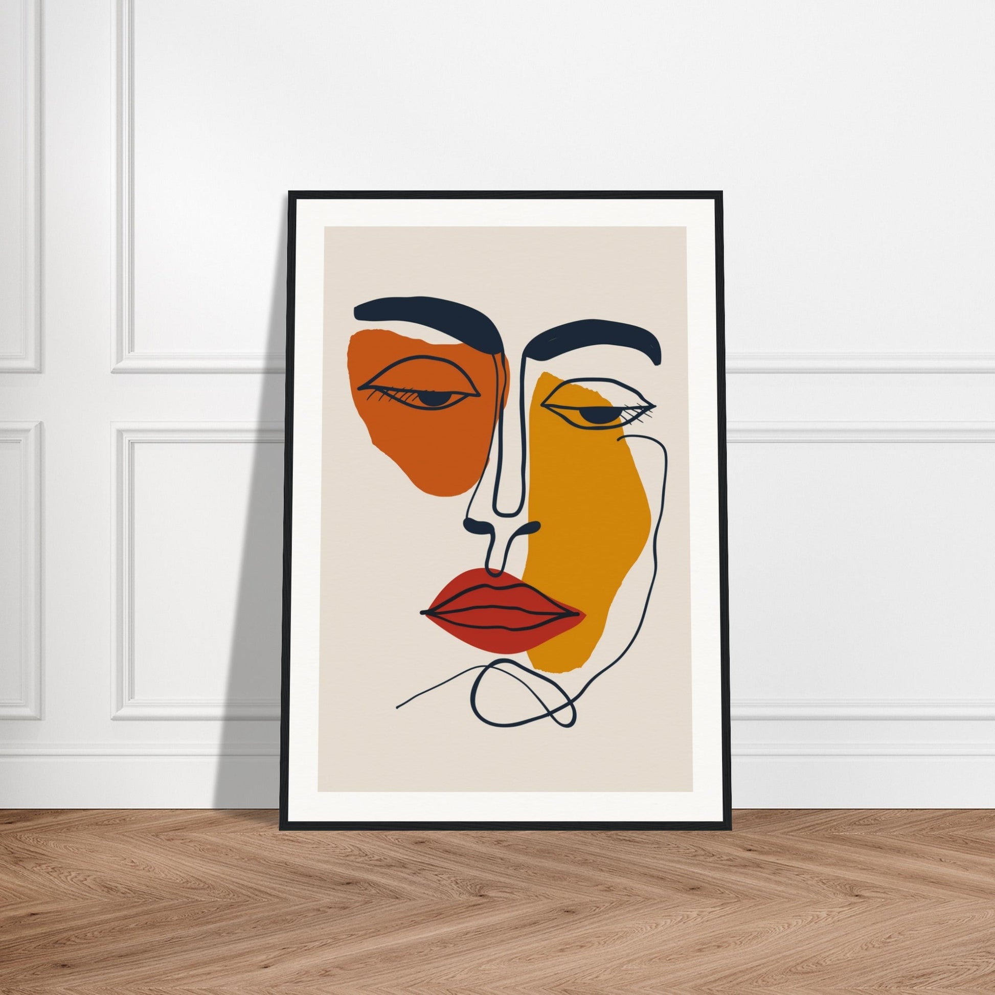 Poster Visage Abstrait ( )