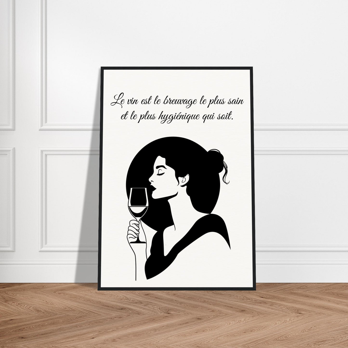 Poster sur le Vin ( )