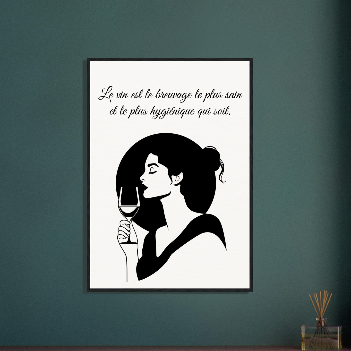 Poster sur le Vin ( )