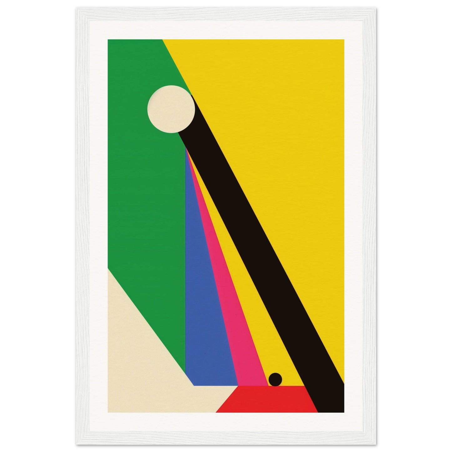 Swiss Style Poster Design ( 30x45-cm-Bois-blanc)