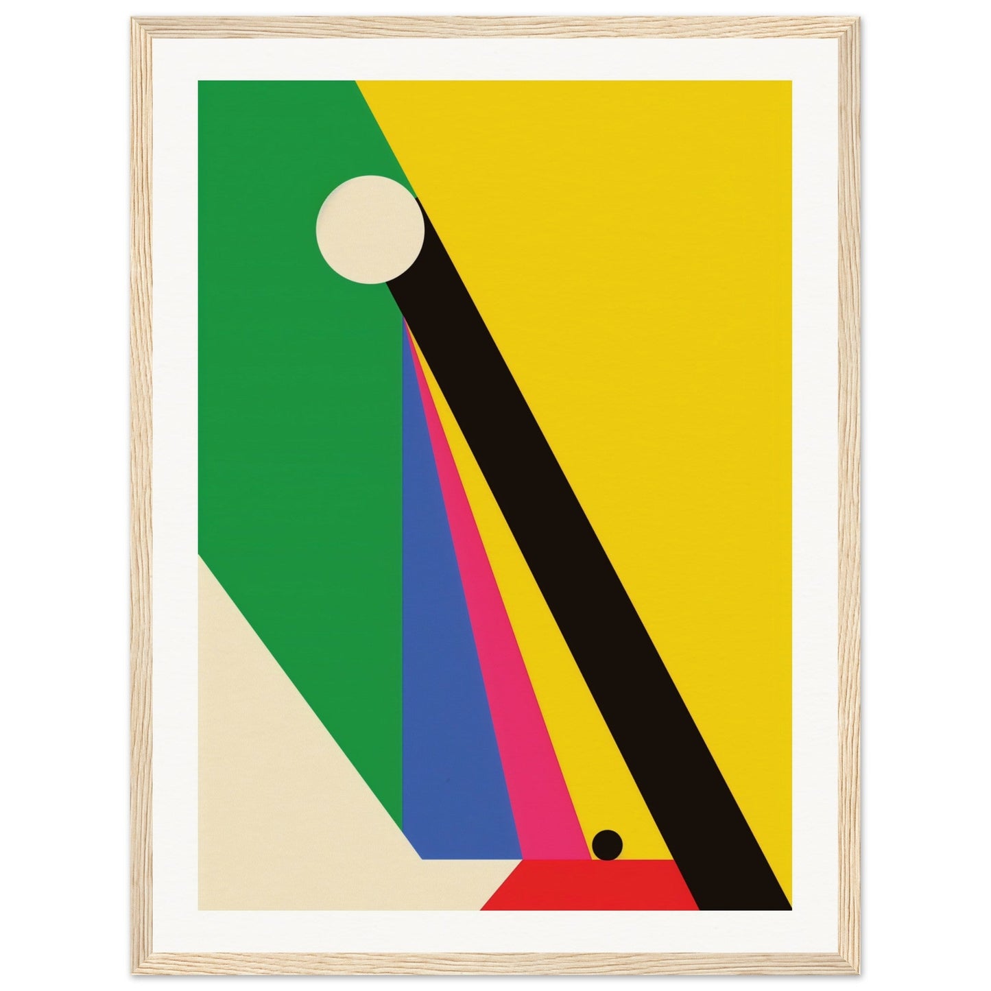 Swiss Style Poster Design ( 45x60-cm-Bois-clair)