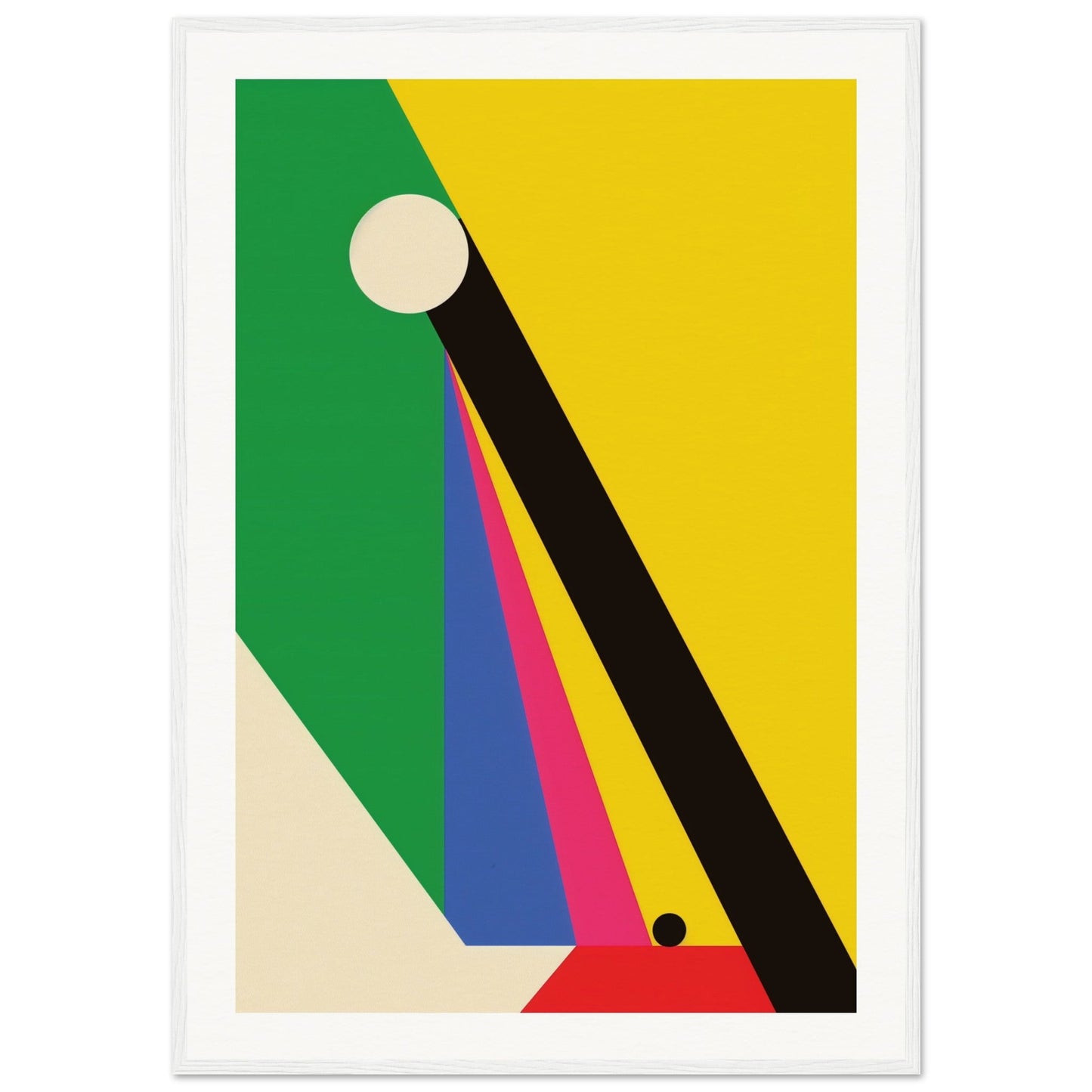 Swiss Style Poster Design ( 70x100-cm-Bois-blanc)