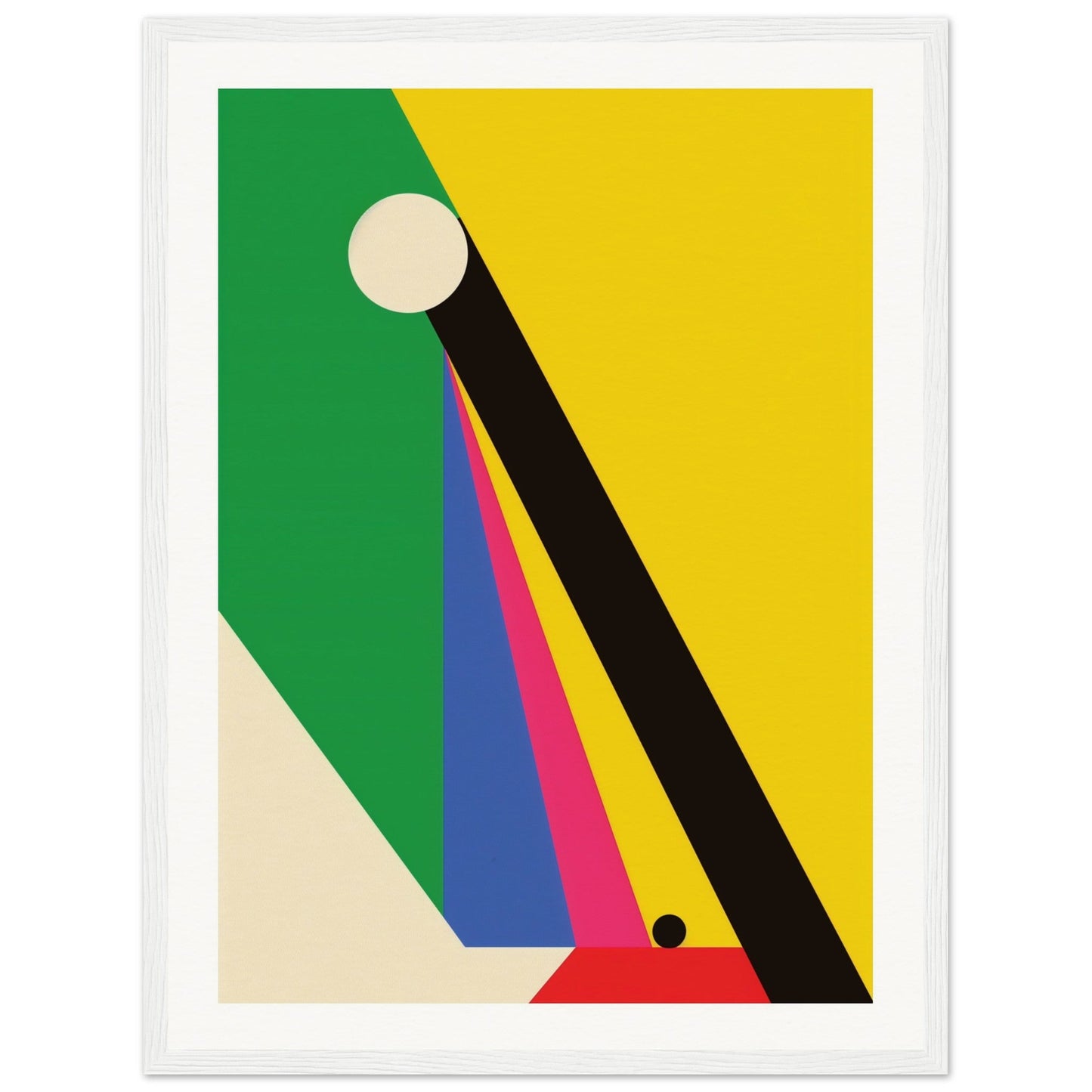 Swiss Style Poster Design ( 45x60-cm-Bois-blanc)