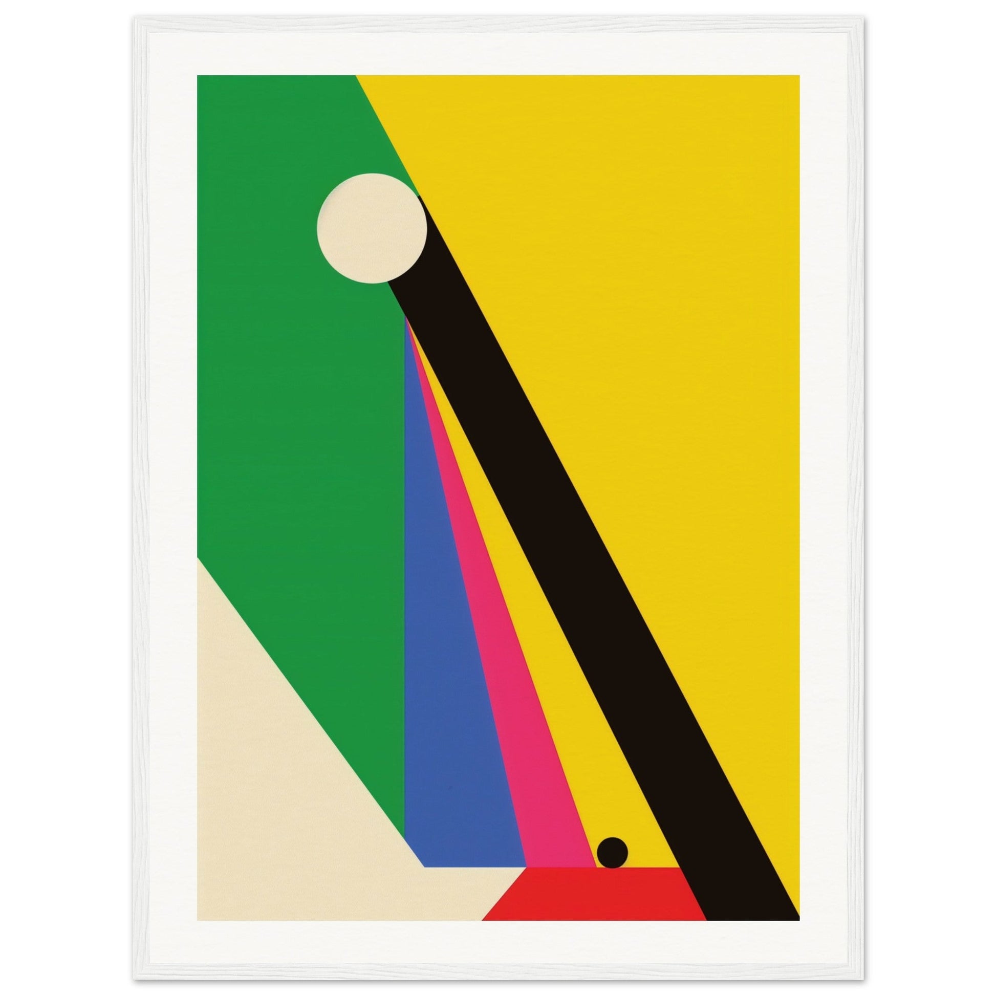 Swiss Style Poster Design ( 60x80-cm-Bois-blanc)